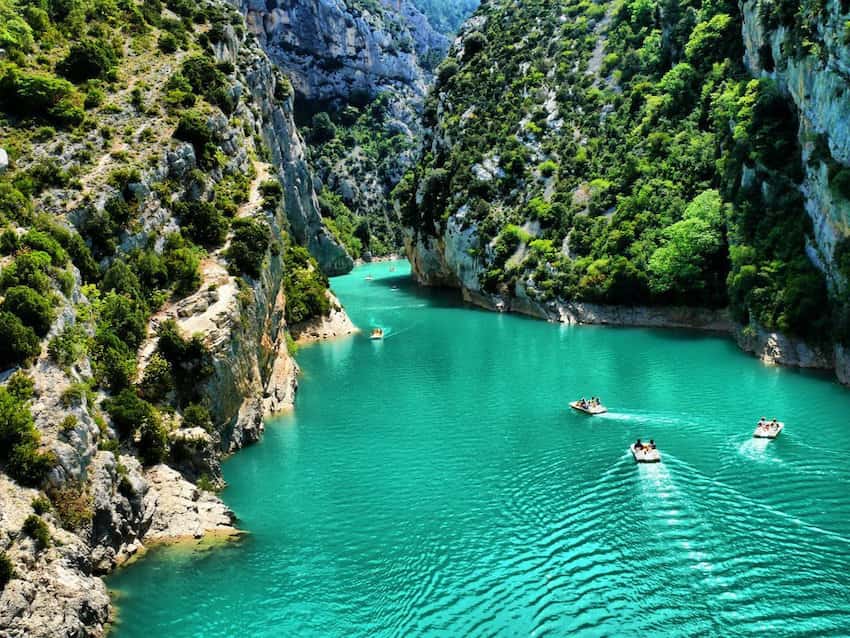 Canoë Kayak dans le Verdon