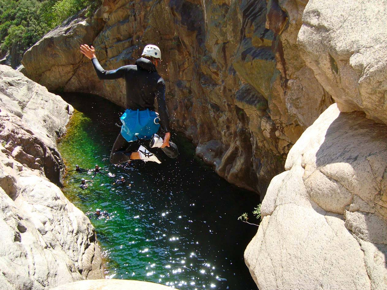 Canyoning à Bavella en Corse du Sud